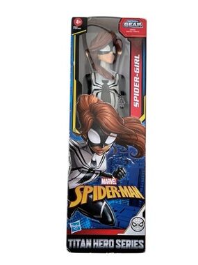 2019 Hasbro Marvel Titan Hero Series Blast Gear 12in Action Figure: SPIDER-GIRL